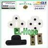 Sony SET GOMMINI TASTI INTERNI IN GOMMA CONTROLLER PS3 PLAYSTATION 3 RUBBER JOYPAD
