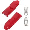 2 Pcs Pulsante Dell'aspirapolvere Di Reset Della Testina Ugello Forniture Per