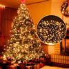 Ulinek Luci Natale Esterno, 1000LED 100M Luci Albero di Natale Led IP44 Impermeabile 8M