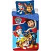 Brandmac Paw Patrol Marshall Chase Copripiumino Singolo 140x200 + Federa | Set lenzuola r