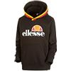 ELLESSE EHM919CO3-050 HOODIE Felpa con cappuccio BLACK XXL