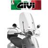 GIVI SOLO LASTRA Parabrezza trasparente PIAGGIO VESPA 250 granturismo 2007 104A GIVI