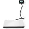 HENDI Bilancia da cucina digitale, display digitale LCD, alta precisione, max 200 kg, 2 batterie AAA 1,5 V incluse, 298x248x(h)37 mm, acciaio inox