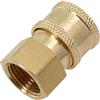 Not specified 1 PC 1/4 Quick Release Connettore Accoppiatore Per for Alto Idropulitrice & Tubo