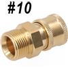 Not specified 1 PC 1/4 Quick Release Connettore Accoppiatore Per for Alto Idropulitrice & Tubo
