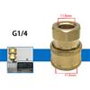 Not specified 1 PC 1/4 Quick Release Connettore Accoppiatore Per for Alto Idropulitrice & Tubo