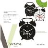VIRTIME srl 1 Pezzo Orologio da Parete Forma Sveglia Lavagna 35 x 27 cm 3 Modelli