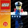 LEGO ⭐ LEGO Ferry Captain Minifigure col407 Serie 23 Capitano traghetto col23-10