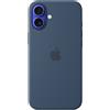 Apple Custodia MagSafe In Silicone Per iPhone 16 Plus - Denim