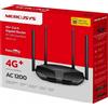 Mercusys Router 4G+ Cat6 WiFi Dual Band AC1200 RJ45 Gigabit Ethernet Mercusys MB235-4G