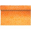 Generico Bobina TNT ARANCIO Stampa MARGHERITA 51 cm x 9 metri 17WR