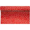 Generico Bobina TNT ROSSO Stampa MARGHERITA 51 cm x 9 metri 17WR