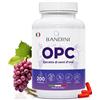 Bandini® OPC 200 Capsule | Semi d'Uva Europea con Vitamina C, Antiossidante