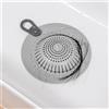 Filtro per Scarico Pavimento Copri Scarico Lavello Doccia Cattura Capelli