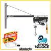 Ribimex Paranco elettrico 200kg 220V BANDIERA elevatore montacarichi ARGANO