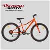 AURELIA BICICLETTA MTB BAMBINO/RAGAZZO MISURA 24X3.00 PER 9/10/11/12 ANNI AURELI PLUS 24
