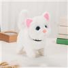 Simpatico gatto elettronico giocattolo educativo robot di peluche per i