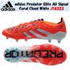 adidas Predator Elite AG Signal Coral Cloud White JS4323 taglia uomo