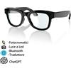 Soldani Next Occhiali da sole vista per uomo donna fotocromatici smart intelligenti bluetooth