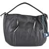 Gabs Borsa Pelle Donna Nero/argento Star tg l G006293T3 X1655
