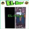 PER SAMSUNG DISPLAY LCD OLED FRAME TOUCH PER SAMSUNG GALAXY S22 ULTRA 2022 SM-S908 BURGUNDY