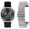 Breil Smartwatch BREIL BC-3.9 TW2181 Silicone Nero + Acciaio Mesh Nero GPS