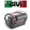 GIVI Schienalino in poliuretano (nero) E133S PER bauletti TRK52B TREKKER Black GIVI