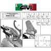 GIVI kit montaggio A307A PER PARABREZZA HONDA SH 300 i 2007 2008 2009 2010 GIVI