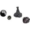 AUTOKIT KIT Pomello Manopola Cuffia del Cambio 6 Marce Compatibile con ALFA Romeo Mito