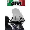 GIVI SOLO Parabrezza trasparente KYMCO Dink 50-125-200i 2006 2007 2008 2009 GIVI