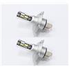 Autokit KIT LAMPADE LED H4 BILUCE 6500K 4800 Lumen per FARI FIAT 600 Seicento dal 1991