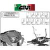 GIVI ATTACCHI A315A PER PARABREZZA HONDA SH 125i-150i 2009 2010 2011 2012 GIVI