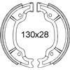 RMS Coppia ganasce POSTERIORI MBK YW BOOSTER 100 1999 2000 2001 RMS
