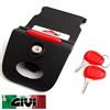 GIVI BLOCCO CERNIERA CHIAVI SERRATURA COMPLETO Z641NM PER BAULETTI V46 GIVI