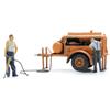 ARTITEC 387.611 Rimorchio compressore e martello pneumatico personaggi HO 1:87