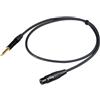 Proel Spa Proel CHL200LU6 Cavo sbilanciato Cannon XLR 3F a spina jack Mono 6.3 6mt