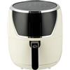 DCG Friggitrice ad Aria 5 Litri Potenza 1500W con Timer Beige/Nero FR3655D DCG