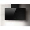 Elica Cappa Cucina 80 cm Elica Filtrante a Parete Nero PLAT BL/F/80