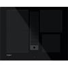 Whirlpool Piano Cottura Induzione con Cappa 4 Fuochi 65 cm in Vetro WVH 1065B Whirlpool