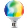 Beghelli Dom Lampadina LED Alexa Smart GLOBO E27 14W RGB CCT WiFi Lampada Compatible con