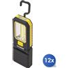 Maurer 12x Maurer Torcia A Led Pieghevole Con Calamita E Gancio - Espositore Lumen