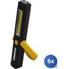 Maurer 6x Maurer Torcia Led Magnetica Ricaricabile Usb Lumen 200+60 - In Expo