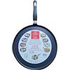 Ballarini piastra cuocitutto testo romagnolo antiaderente cm.32 Italy