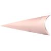 Generico 10X FIBRA ROSA Cono Portaconfetti Portariso da 19 cm BOMBONIERA 18IK