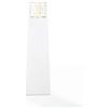 Divina Fire Camino a Bioetanolo da Giardino Vulcano Bianco 40x40x145 cm DF94795 Divina Fire