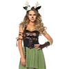 Leg Avenue 85590 Oliva/Nero Scuro Forest cerbiatto Costume (Large/UK 14 - 16, 4 Pezzi
