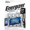 Energizer Ultimate Lithium AA (Confezione da 4) Pile 1,5V Le batterie AA di più