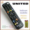 Bravo Telecomando universale per tv United bravo compatibile televisore x VCR DVD