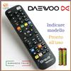 Bravo Telecomando universale per tv Daewoo bravo compatibile televisore DVD VCR