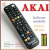 Bravo Telecomando universale per tv Akai bravo compatibile televisore x televisione